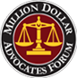 Logo Recognizing Fowler Pickert Eisenmenger Norfleet's affiliation with Million Dollar Advocates Forum
